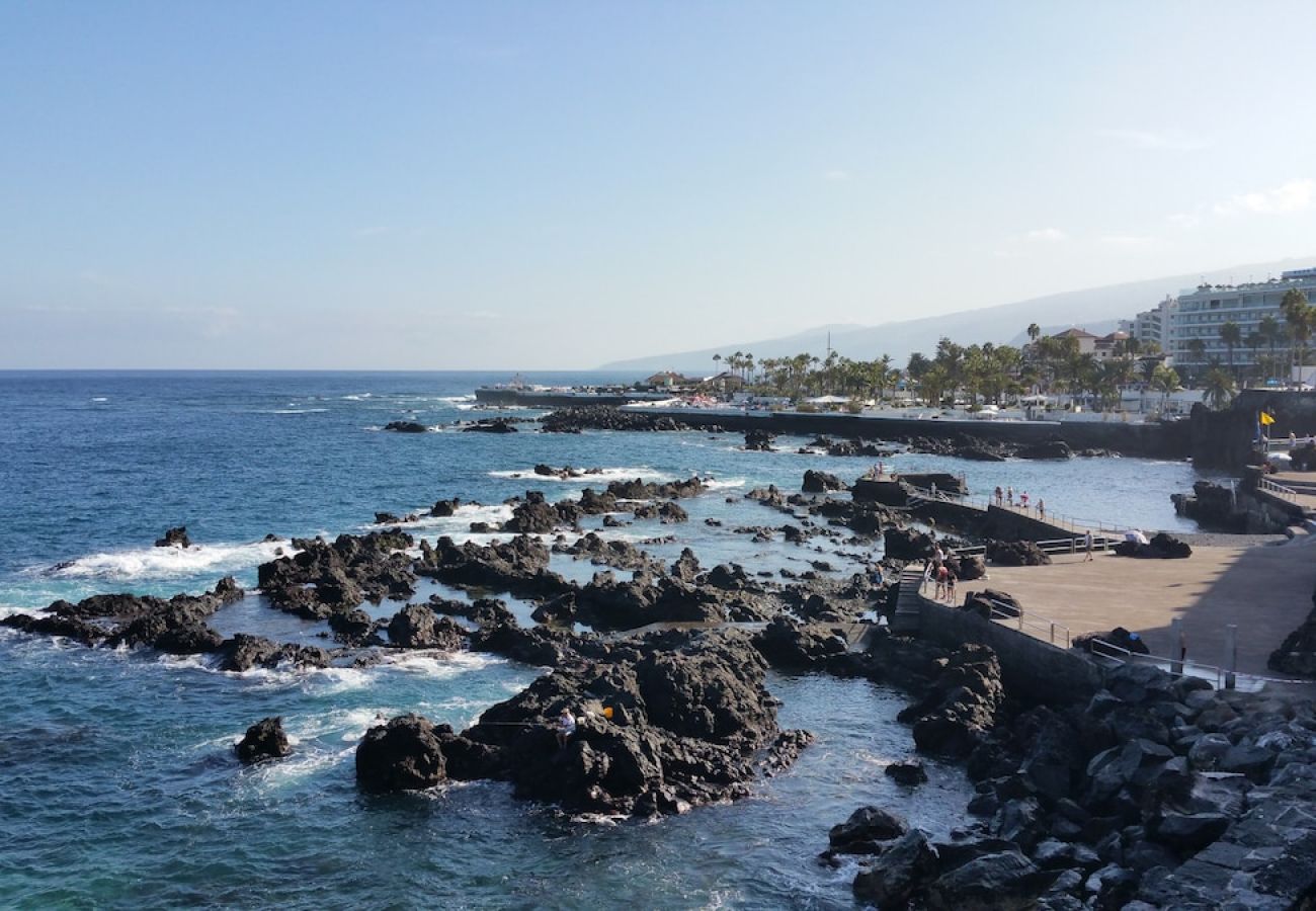 Estudio en Puerto de la Cruz - Céntrico Atico Terraza Unlimited Wifi Satélite TV 