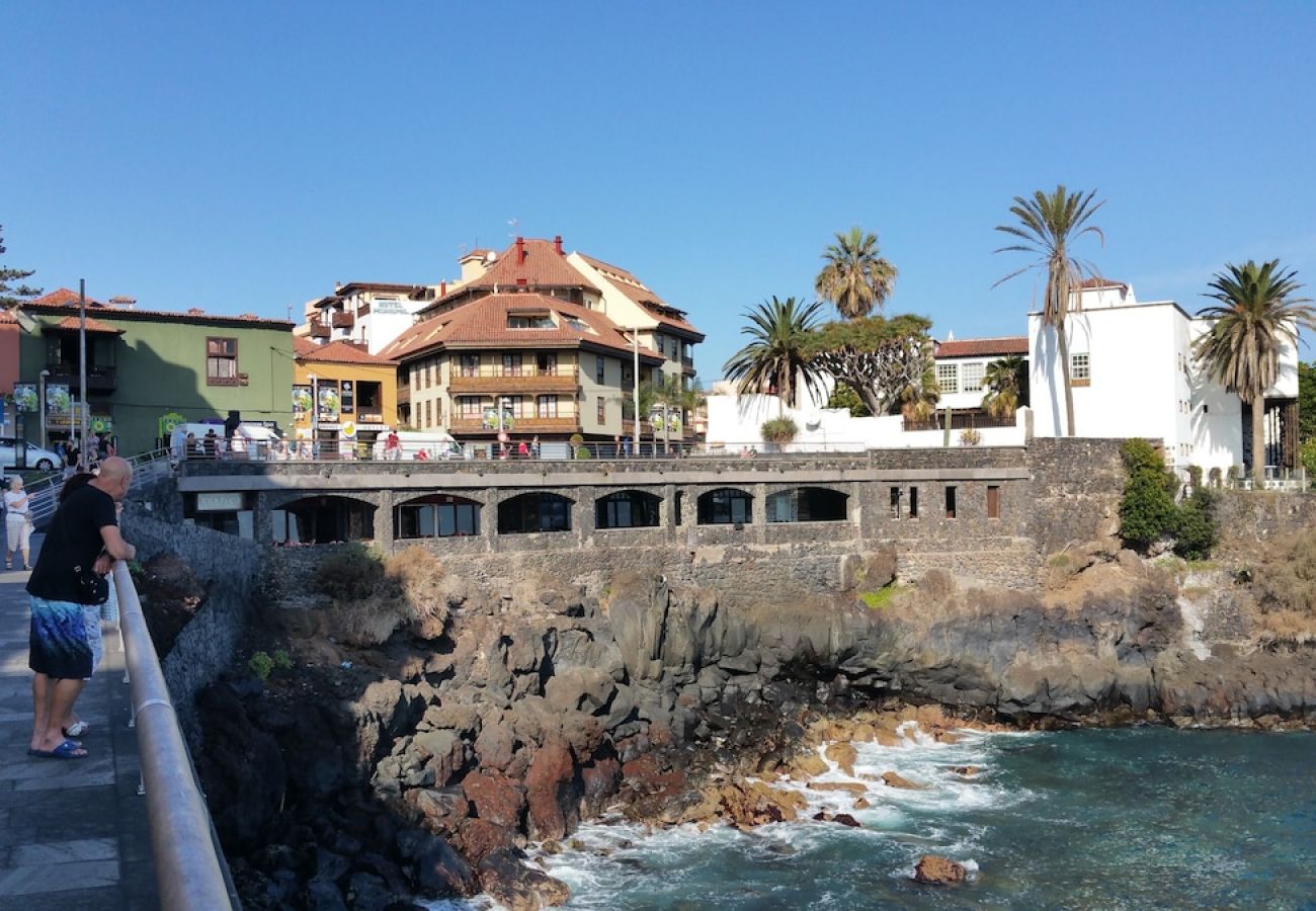 Estudio en Puerto de la Cruz - Céntrico Atico Terraza Unlimited Wifi Satélite TV 