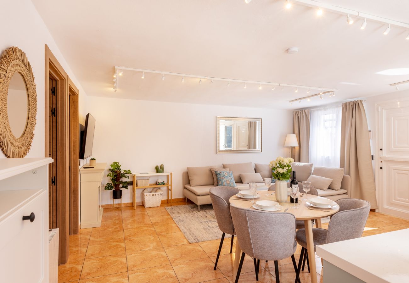 Apartamento en La Orotava - Ático elegante y confortable con vistas panorámicas