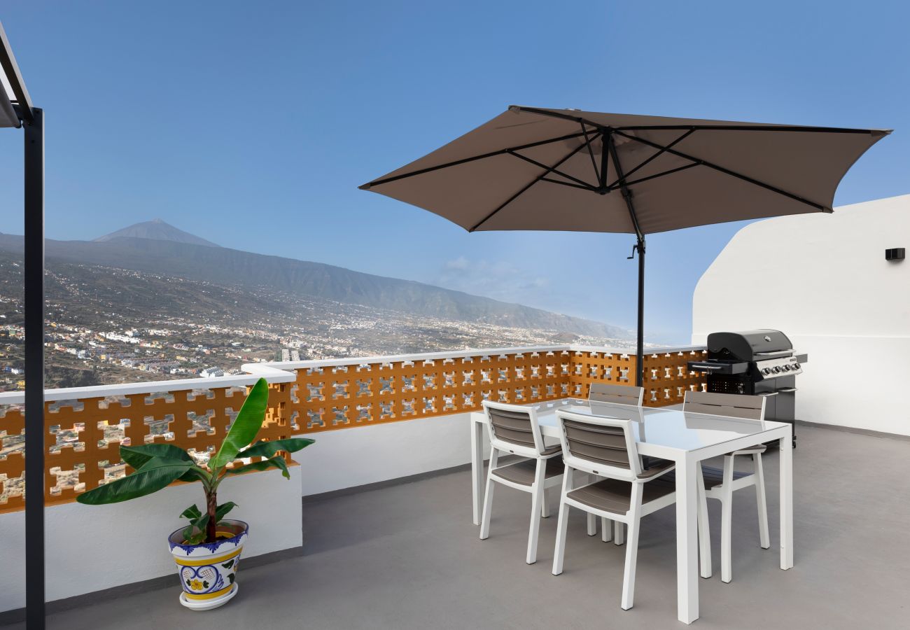 Apartamento en La Orotava - Ático elegante y confortable con vistas panorámicas