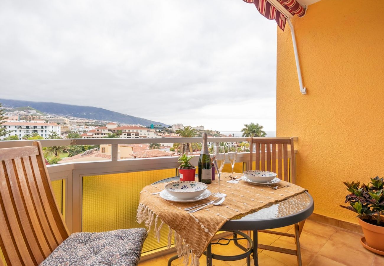 Studio in Puerto de la Cruz - Salamander Vacational Home terrace views and 300Mb 